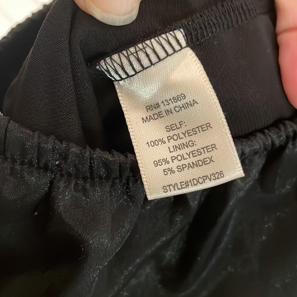 Thirty Thirty LA Black Sheer Lined Poly Sheer Halter Bodysuit Size S - Picture 5 of 11